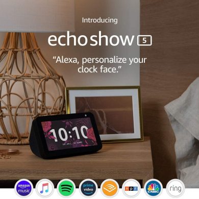 亞馬遜 Amazon Echo Show 5 智能喇叭 (內置Alexa)